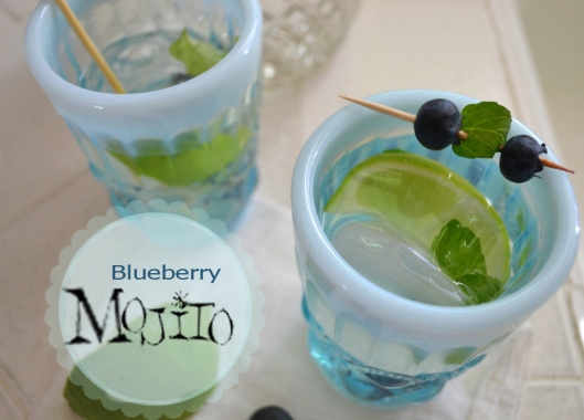 blueberry mojito